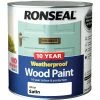 Ronseal 38795 10 Year Weatherproof Wood Paint White Satin 2.5 Litre 2 Ronseal 38795 10 Year Weatherproof Wood Paint White Satin 2.5 Litre -RONSEAL SHOP ronseal 38795 10 year weatherproof wood paint white satin 25 litre L 8410544 34526489 1