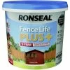 Ronseal 9L UV Fence Life + Paint - Country Oak 2 Ronseal 9L UV Fence Life + Paint - Country Oak -RONSEAL SHOP ronseal 9l uv fence life paint country oak L 12672859 33962372 1