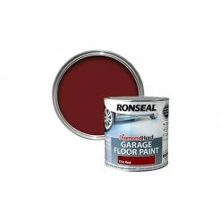 Ronseal DHGFPR25L 2.5L Diamond Hardgarage Floor Paint - Tile Red