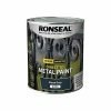 Ronseal Direct To Metal Paint Storm Grey Gloss 250ml -RONSEAL SHOP ronseal direct to metal paint storm grey gloss 250ml L 12672859 70493466 1