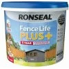 Ronseal Fence Life Plus - Slate - 5L -RONSEAL SHOP ronseal fence life plus slate 5l L 14767354 28086282 1
