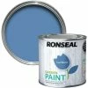 Ronseal Garden Paint Cornflower 750ml -RONSEAL SHOP ronseal garden paint cornflower 750ml L 12672859 23695580 1