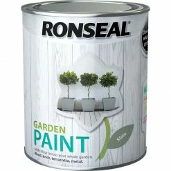 Ronseal Garden Paint Slate 750ml