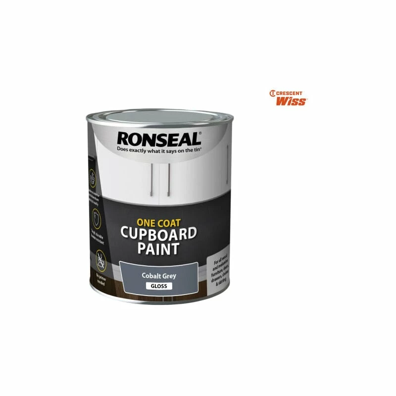 Ronseal - One Coat Cupboard Paint Cobalt Grey Gloss 750ml Ronseal - One Coat Cupboard Paint Cobalt Grey Gloss 750ml -RONSEAL SHOP ronseal one coat cupboard paint cobalt grey gloss 750ml L 7840040 56262391 1