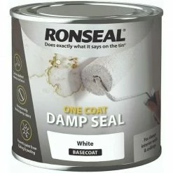 Ronseal One Coat Damp Seal - White 2.5L