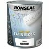 Ronseal One Coat Stain Block - White 2.5L 2 Ronseal One Coat Stain Block - White 2.5L -RONSEAL SHOP ronseal one coat stain block white 25l L 12672859 23695619 1