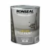 Ronseal - One Coat Tile Paint Black Gloss 750ml -RONSEAL SHOP ronseal one coat tile paint black gloss 750ml L 7322197 53072303 1