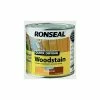 Ronseal Quick Dry Woodstain Satin Natural Pine 250ml -RONSEAL SHOP ronseal quick dry woodstain satin natural pine 250ml L 12672859 23695622 1