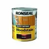 Ronseal Quick Drying Woodstain Walnut Gloss 750ml -RONSEAL SHOP ronseal quick drying woodstain walnut gloss 750ml L 12672859 70493443 1
