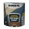Ronseal RSLDPCH25L Ultimate Protection Decking Paint Chestnut 2.5 Litre -RONSEAL SHOP ronseal rsldpch25l ultimate protection decking paint chestnut 25 litre L 7322197 33879972 1