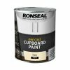 Ronseal RSLOCCIS750 One Coat Cupboard Paint Ivory Satin 750ml -RONSEAL SHOP ronseal rsloccis750 one coat cupboard paint ivory satin 750ml L 7322197 59853183 1