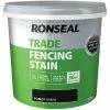 Ronseal Trade Fencing Stain - Forest Green - 5L -RONSEAL SHOP ronseal trade fencing stain forest green 5l L 14767354 28086308 1
