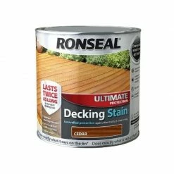 Ronseal Ultimate Decking Stain - Cedar 2.5L