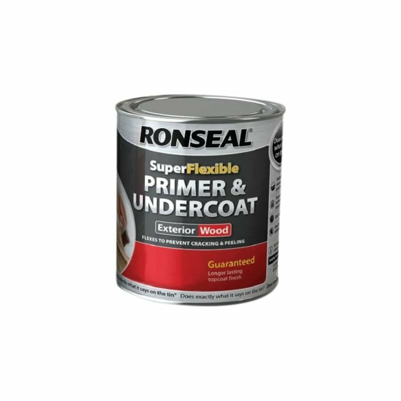 RONSEAL Super Flexible Wood Primer & Undercoat Grey 750ml RSLEWPGRY750 RONSEAL Super Flexible Wood Primer & Undercoat Grey 750ml RSLEWPGRY750 -RONSEAL SHOP super flexible wood primer undercoat grey 750ml rslewpgry750 L 7840040 14993722 2