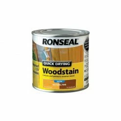 Alternative view of RONSEAL Woodstain Quick Dry Satin Natural Pine 250ml RSLQDWSNP250